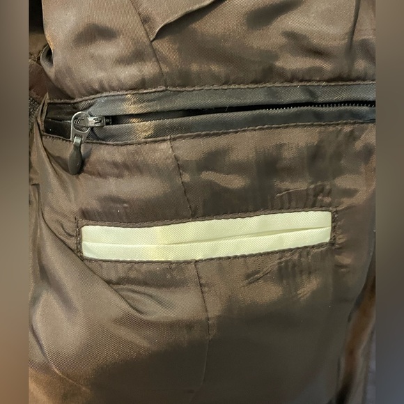 Hugo Boss Leather Jacket - Dark Brown Women’s Medium - Picture 7 of 10